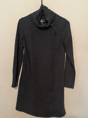 G.H. Bass & Co. Dark Charcoal Cowl Neck Sweater